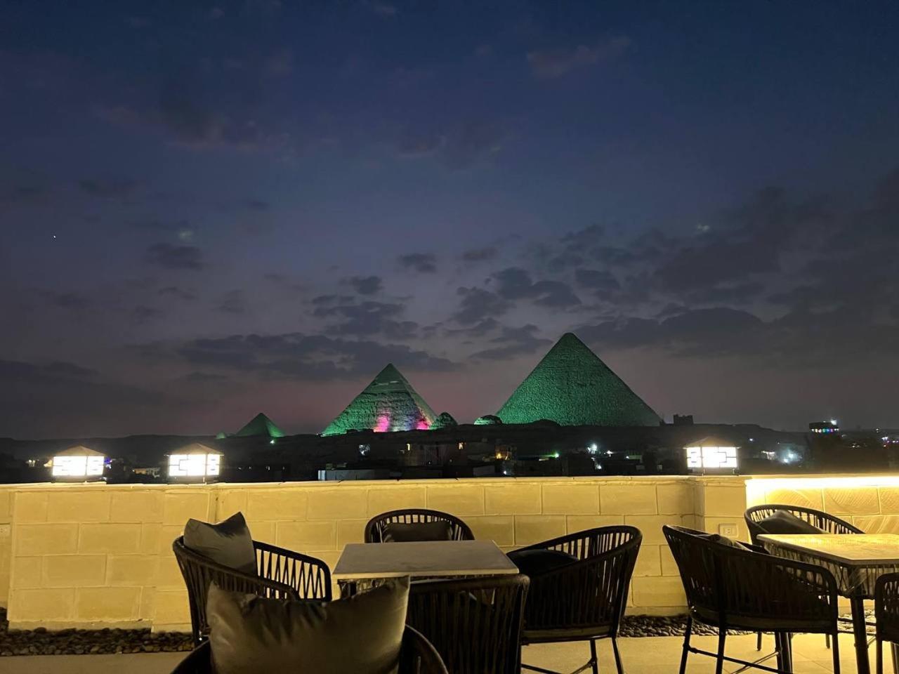 Maro Pyramids Hotel Kafrat al Jabal Exterior foto