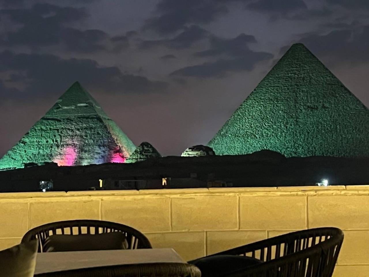 Maro Pyramids Hotel Kafrat al Jabal Exterior foto